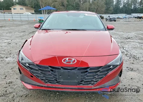 2022 Hyundai Elantra Sel z USA, uszkodzony, nr VIN KMHLN4AG0NU351990